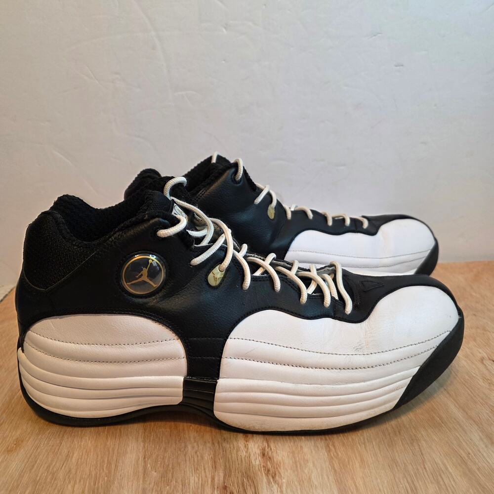 Jordan Jumpman Team 1 Sneakers white/black Size 14 # CZ9171-101
